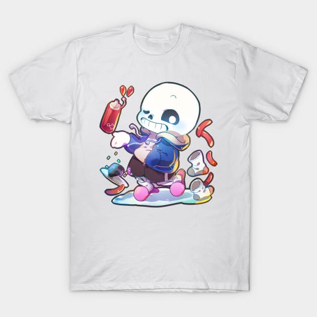 undertale- sans T-Shirt by Clivef Poire